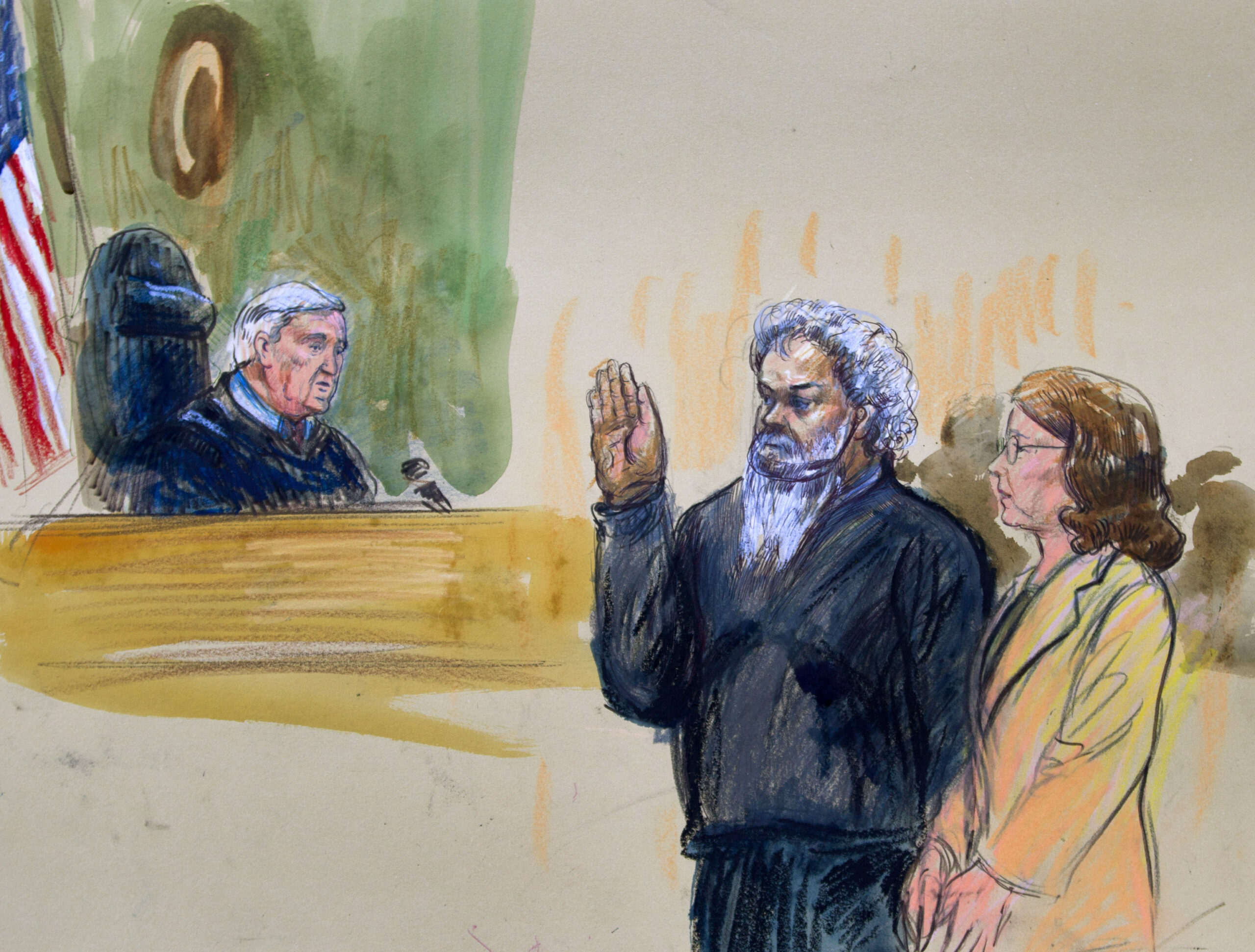 Benghazi suspect pleads not guilty before judge