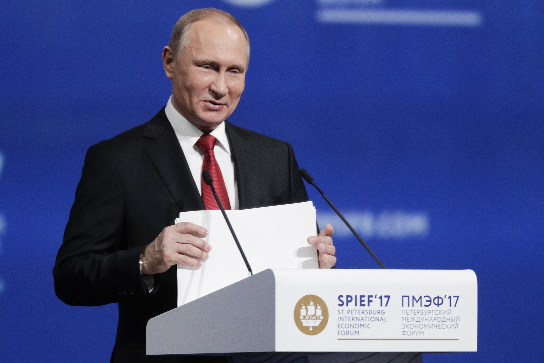 Putin: A child could hide the origin of the 2016 election hack