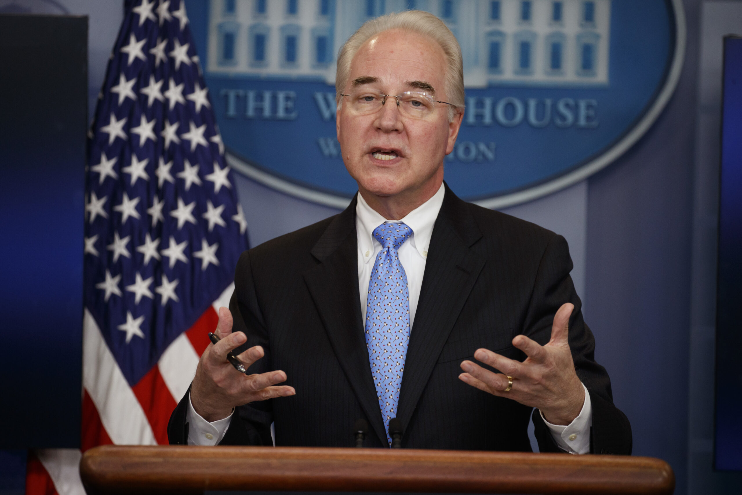 HHS Secretary Tom Price declares public health emergency as Hurricane Harvey makes landfall
