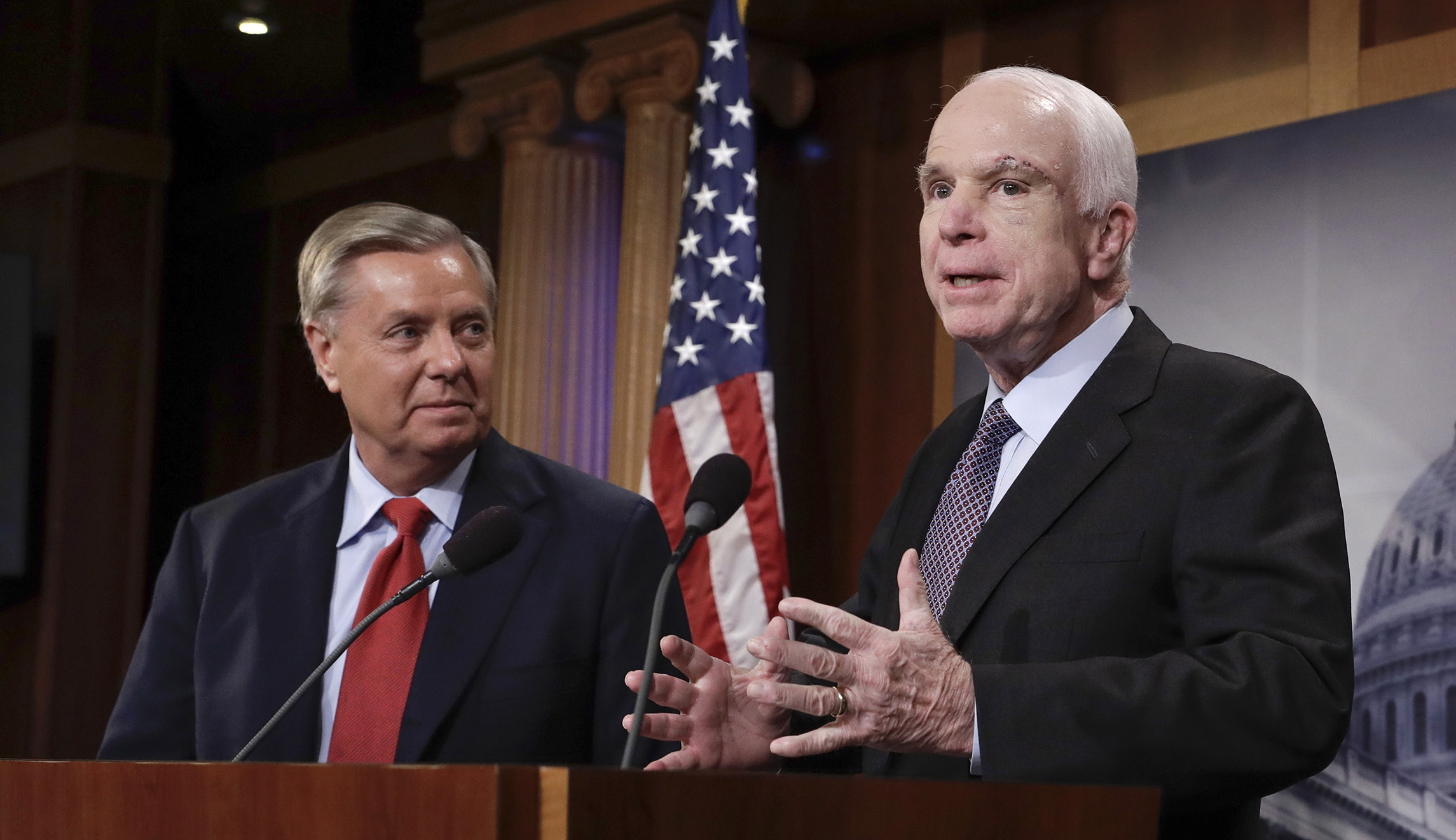 John McCain throws Lindsey Graham under the bus over why he ‘f–ked it up’ during Comey hearing