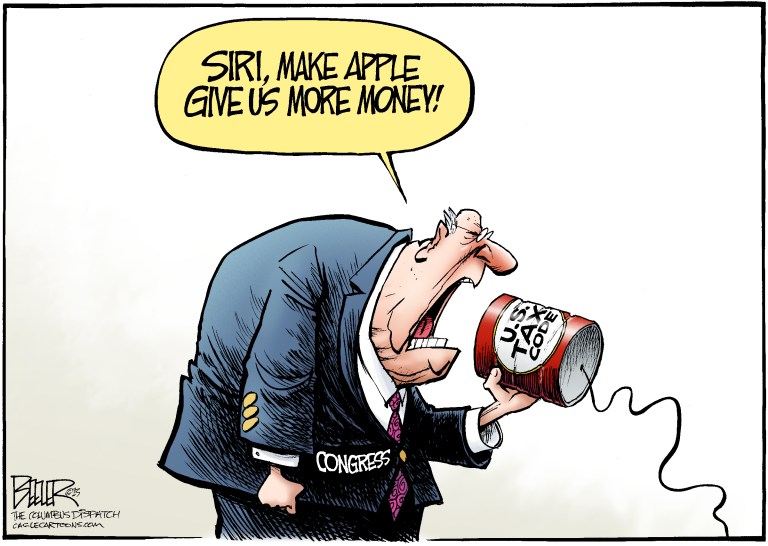 Cartoon for May 26: Oh, Siri … ?