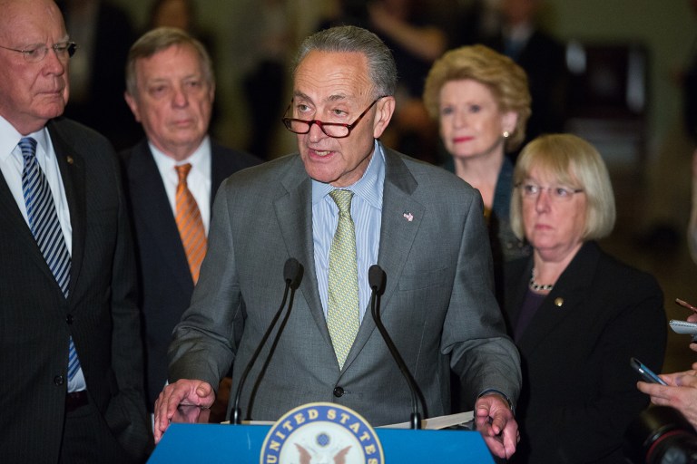 A spokesman for Schumer claimed that the amendment would violate the 