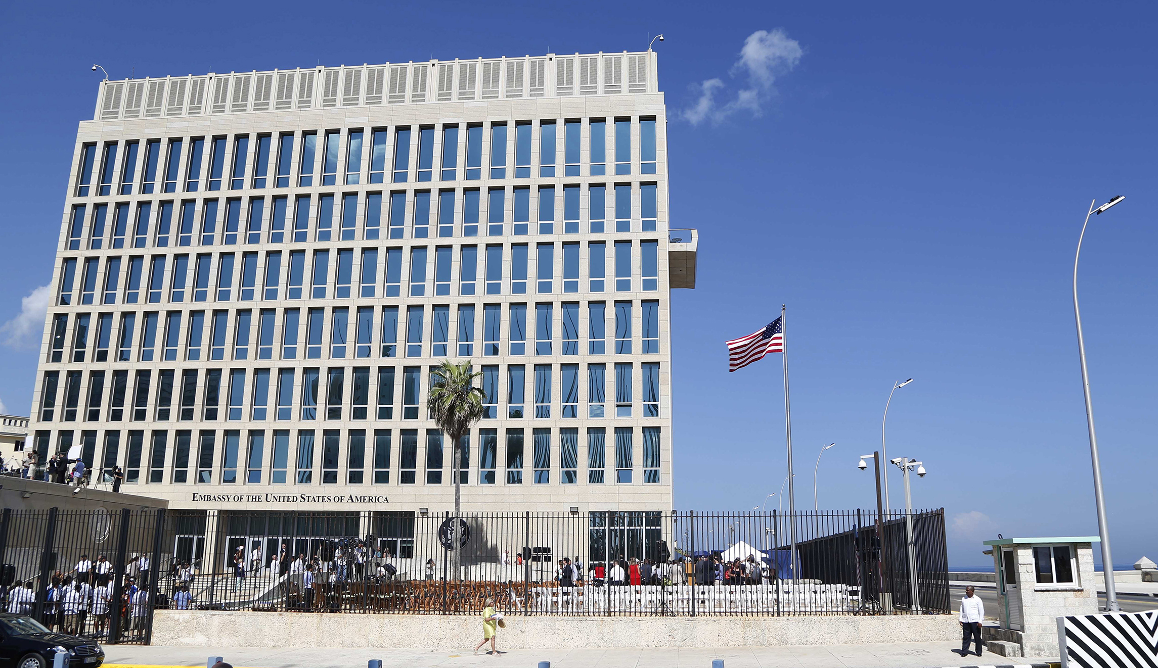 Who is responsible for the sonic attacks on US diplomats in Cuba?