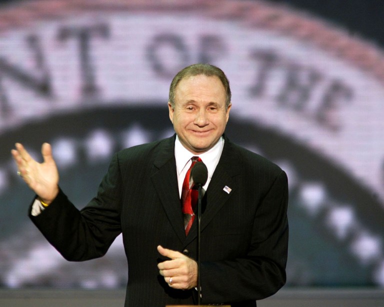 Michael Reagan, the conservative radio host and son of Ronald Reagan, endorsed Ohio Gov. John Kasich for president late Saturday. (Bloomberg File Photo/Chris Kleponis)