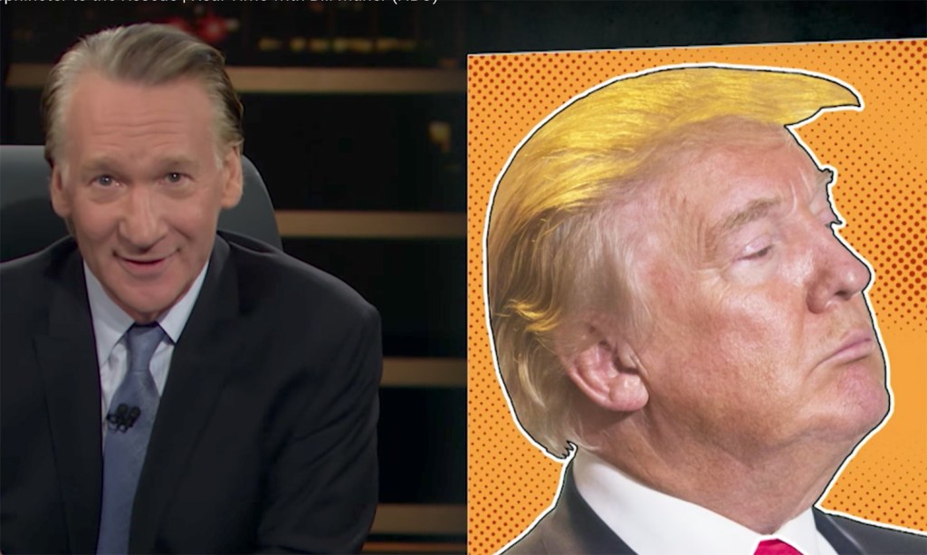 Bill Maher imagines Trump as a superhero: ‘Orange Sphincter’