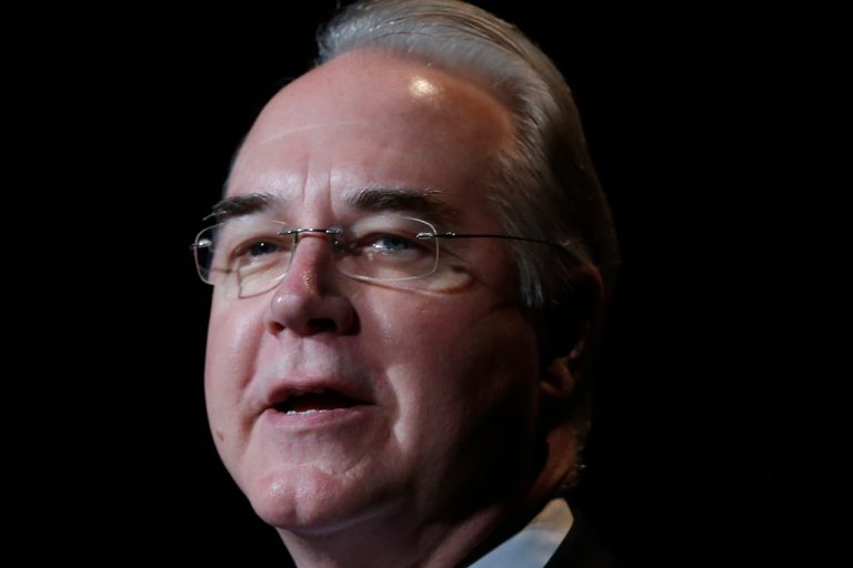 Rep. Tom Price, R-Ga., at the Christians United for Israel Washington Summit in Washington, Tuesday, July 23, 2013. (AP Photo/Charles Dharapak)