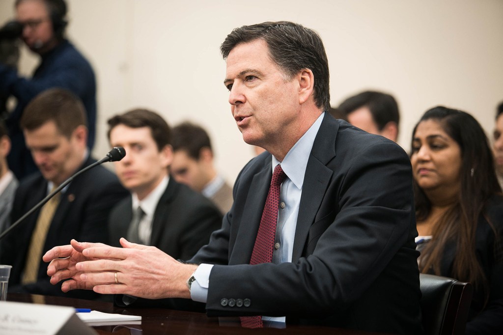 James Comey’s unlikely martyrdom