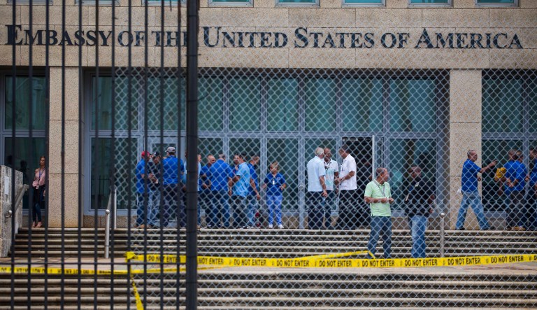 The State Department announced that 15 Cuban diplomats must leave the United States within seven days over the ongoing and mysterious attacks against American personnel in Havana. (AP Photo/Desmond Boylan, File)