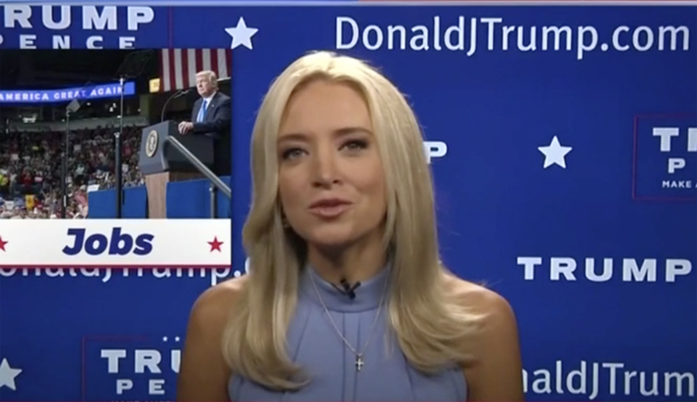 CNN created Trump’s new press secretary, Kayleigh McEnany