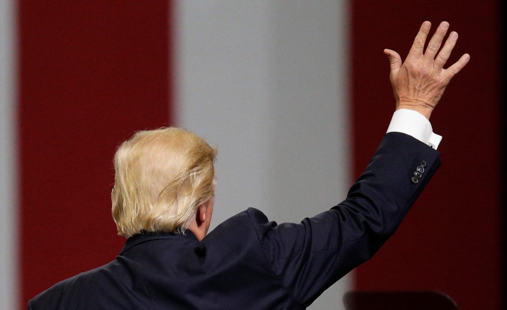Trump Report Card: Diplomacy, hurricane aid give a boost