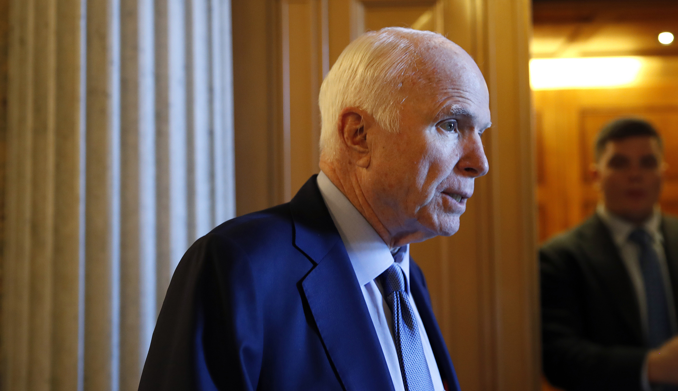 John McCain declines to call Trump a ‘draft dodger’