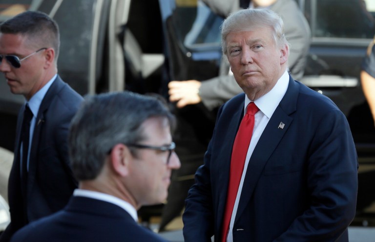 Pushes back against NY Times piece describing disarray in his camp. (AP Photo/Charlie Neibergall, File)