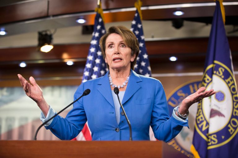   House Minority Leader Nancy Pelosi of Calif. gestures during a news conference on Capitol Hill in Washington, Friday, Aug. 2, 2013, where she told reporters that Congress has too much critical, unfinished work to be leaving for a five-week recess. (AP Photo/J. Scott Applewhite)  