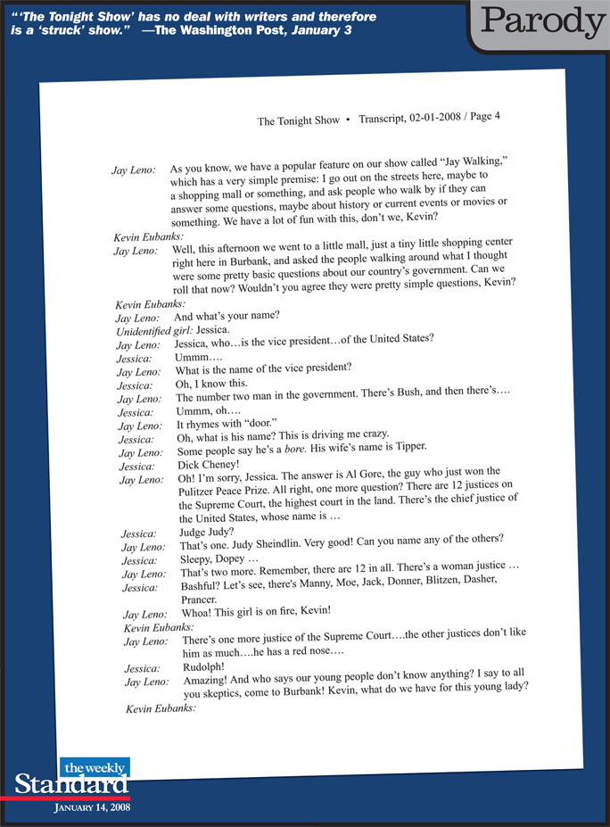 Jay Walking without a net