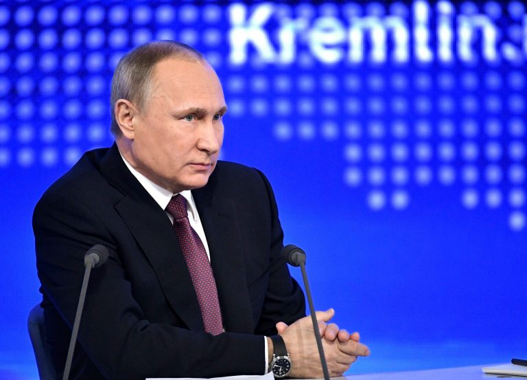 Sputnik, the Russian state-owned news organization, has applied for White House press credentials, according to a report Friday. (Alexei Nikolsky, Sputnik, Kremlin Pool Photo via AP)