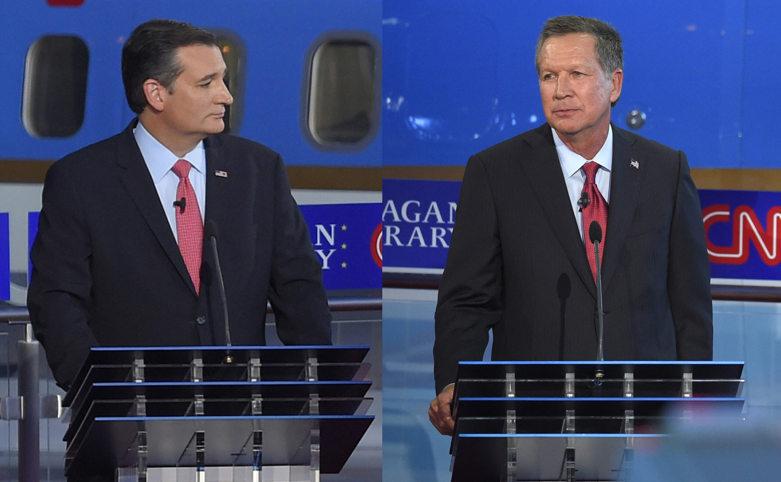 Ted Cruz and John Kasich spar on Iran deal