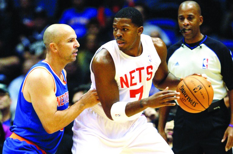 Frank Franklin II/AP
The Brooklyn Nets' season opener vs. the Knicks at Barclays Center has been postponed.
