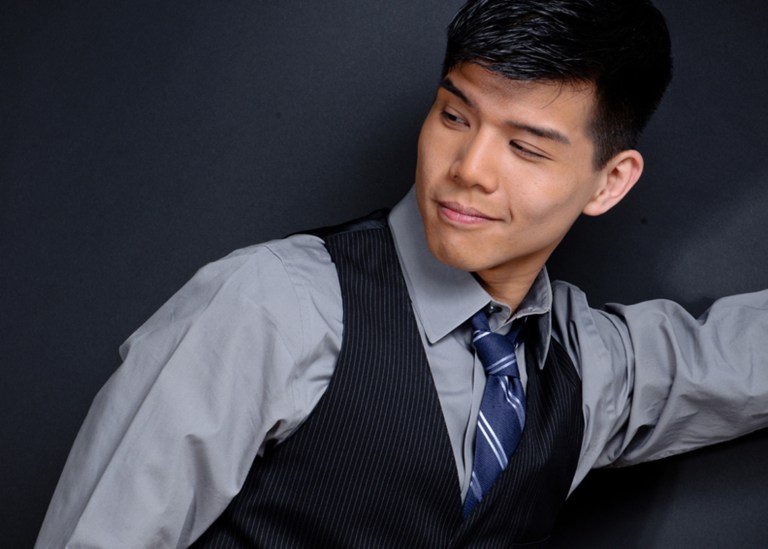   This undated image released by Eve Reinhardt Photography shows actor-singer Telly Leung. Leung released his debut solo CD, the 13-track 