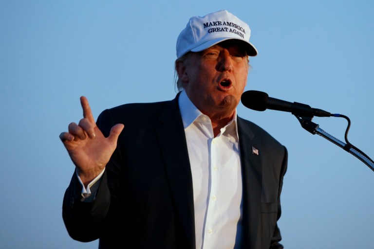 Donald Trump has an uncanny power to change people's minds. (AP Photo/ Evan Vucci)