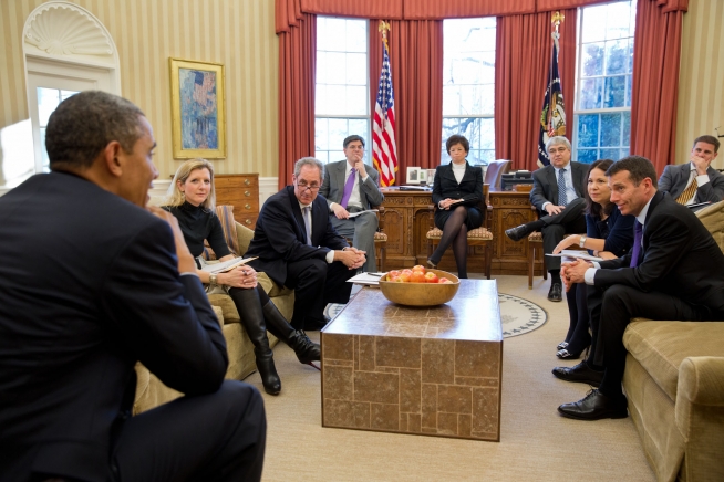 White House Trots Out Women Advisors in Latest Pic