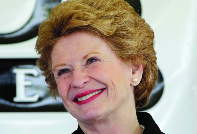 FILE - In this May 14, 2012, file photo Sen. Debbie Stabenow, D-Mich., is seen in Detroit. Michigan voters on Tuesday, Aug. 7, 2012, began choosing the Republican who will take on Democratic U.S. Sen. Debbie Stabenow in November (AP Photo/Carlos Osorio, File)