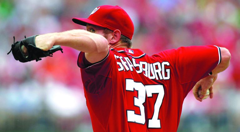 Alex Brandon/AP
Washington Nationals starting pitcher Stephen Strasburg is expected to make his last start of the season Sept. 12 against the New York Mets.