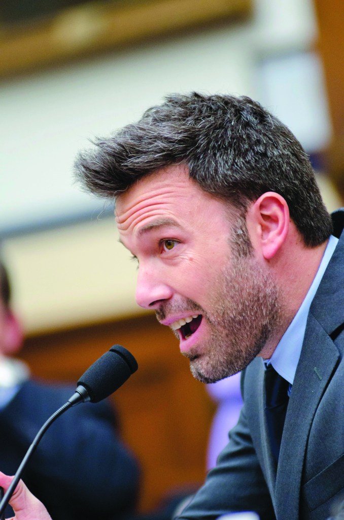 Ben Affleck calls on Congress to continue supporting the Congo