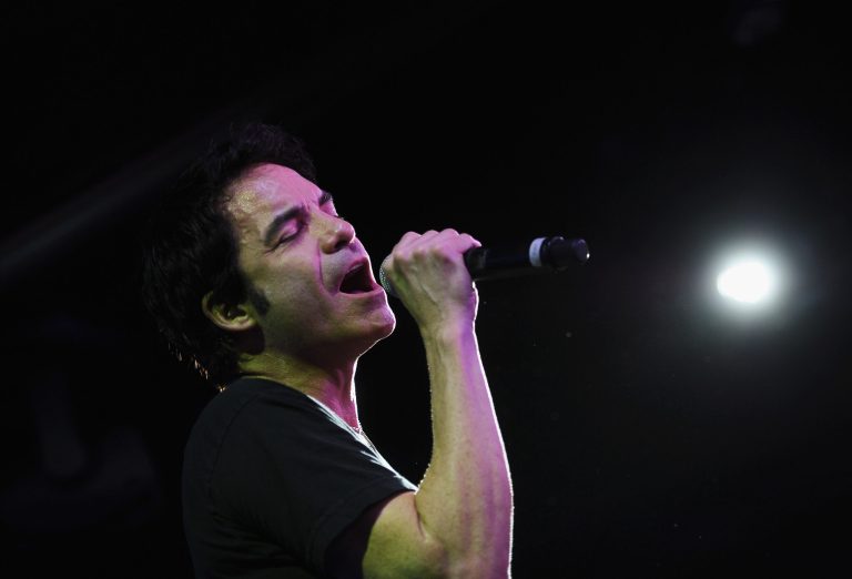 POINT PLEASANT BEACH, NJ - MAY 25:  Singer Patrick Monahan of Train performs during the 15th Annual WPLJ Summer Blast-Off at Jenkinsons On The Boardwalk on May 25, 2012 in Point Pleasant Beach, New Jersey.  (Photo by Michael Loccisano/Getty Images)