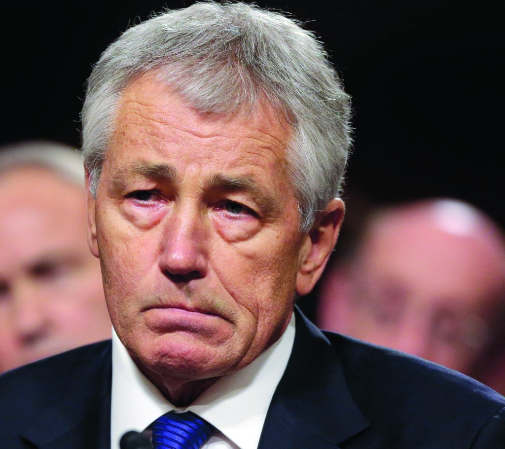 Senate panel approves Pentagon nominee Chuck Hagel