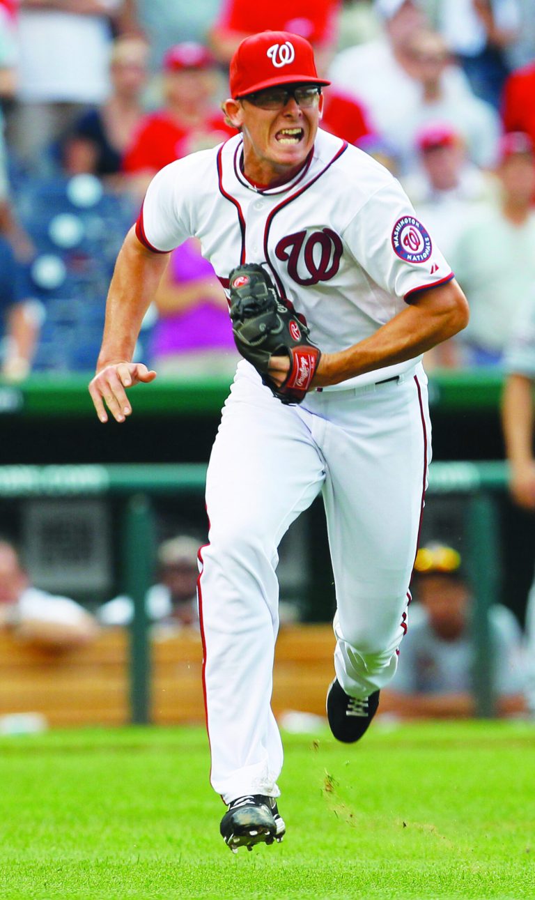 Carolyn Kaster/AP
Washington Nationals closer Tyler Clippard had a 5.79 ERA in July and has blown three saves since July 17.