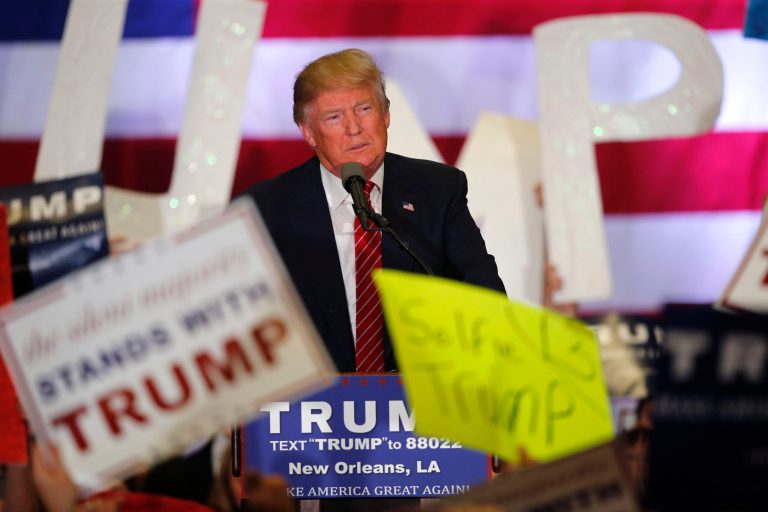 A reversal of usual pattern when the front-runner in the first dozen contests attracts widespread support. (AP Photo/Gerald Herbert)