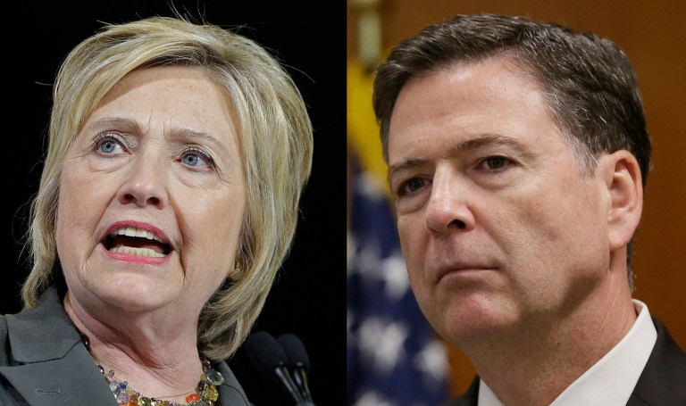 The FBI published 58 pages of notes from its investigation of Hillary Clinton's private email server Friday. (AP Photo/File)