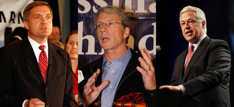 Blue Dog Democrat Reps., from left, Jim Matheson, Kurt Schrader and Mike Michaud. (AP images)