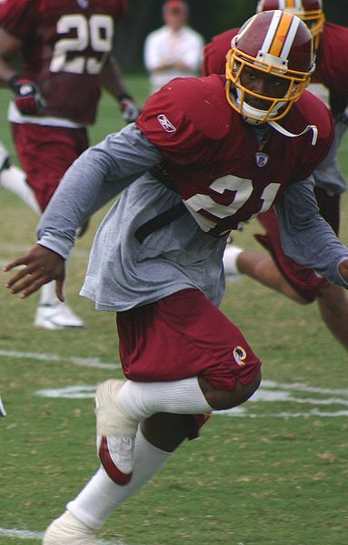 Sean Taylor at Redskins' training camp in 2005. 