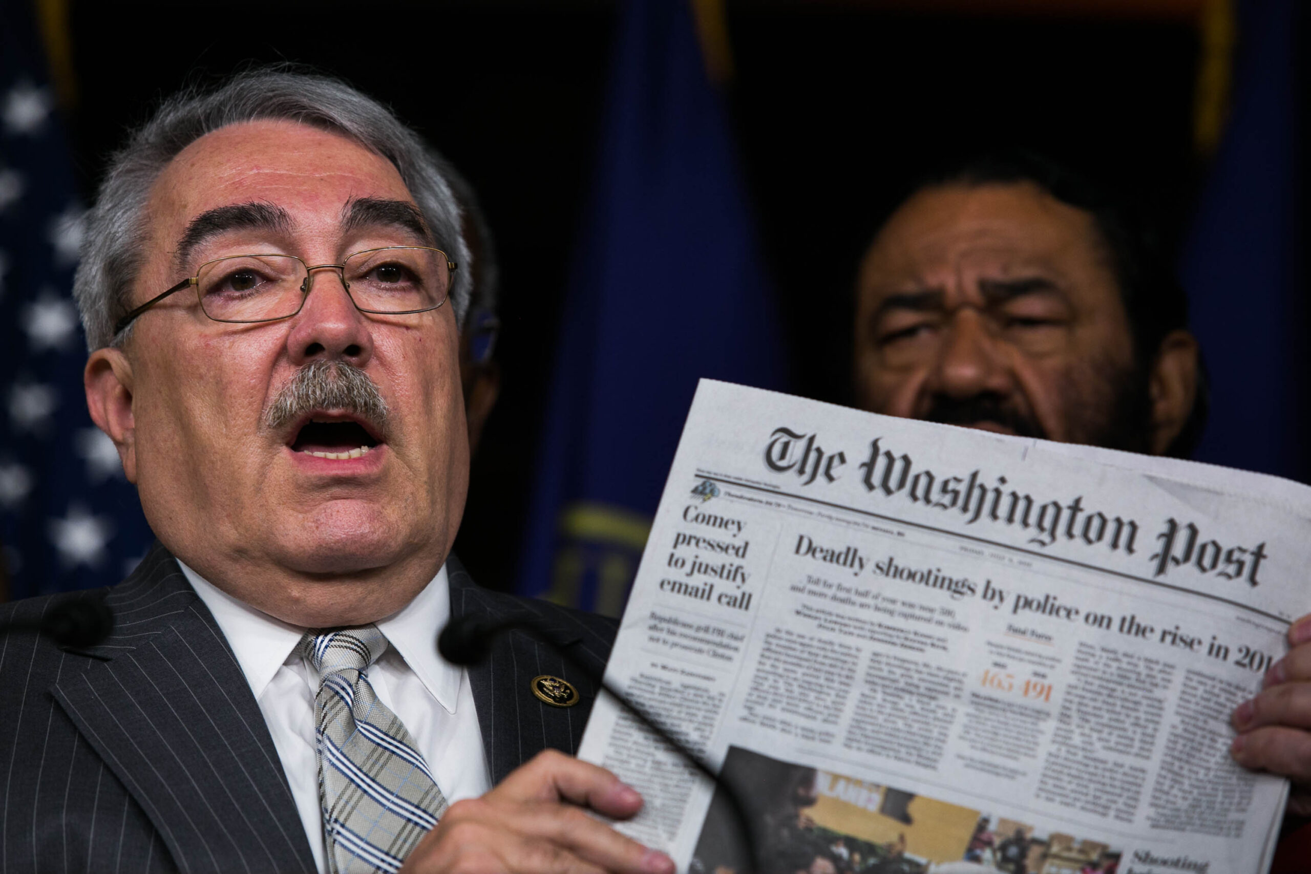 Black lawmakers connect Dallas shooting to congressional inaction on gun control