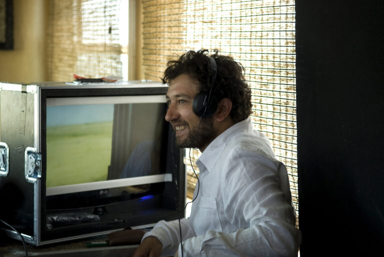   In this 2010 photo, Syrian opposition filmmaker Meyar AL-Roumi works at a studio in Damascus, Syria. Syria's civil war has driven wedges through many parts of society, with violence that has killed more than 40,000 people exacerbating differences in class, ideology and religion. Reflecting how deep these divisions run is the near complete split of Syria's artists into pro- and anti-regime camps. Although Syria's writers, musicians and filmmakers fight with sharply worded statements instead of guns and tanks, their mutual animosity bodes ill for reconciliation should Bashar Assad fall. (AP Photo/Adel Samara)  