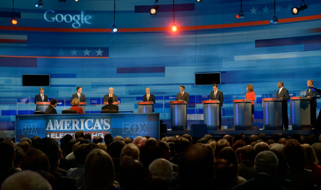 Fox chops GOP field to 10 in first debate