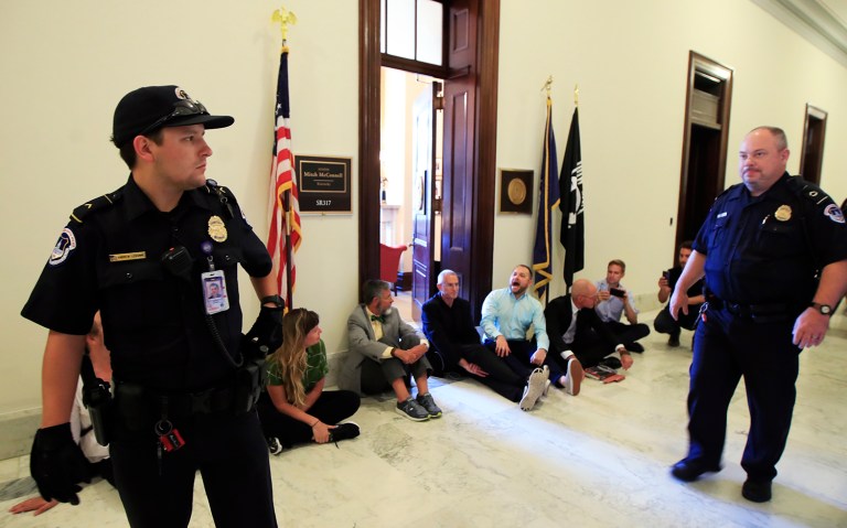 Police charged them with 