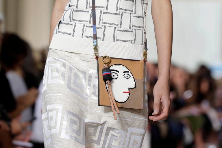 The Tory Burch Spring 2015 collection is modeled during Fashion Week, in New York, Tuesday, Sept. 9, 2014. (AP Photo/Richard Drew)