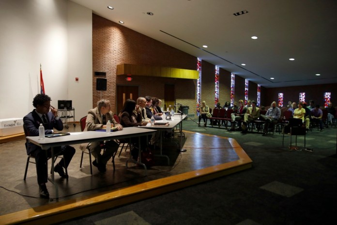 "Tonight, the city of Ferguson, Mo., took an important step towards guaranteeing all of its citizens the protections of our Constitution," Principal Deputy Assistant Attorney General Vanita Gupta said. (AP Photo)