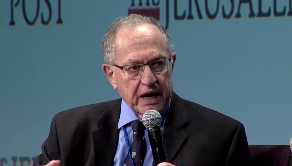 Alan Dershowitz refused a pierogi a second time at farmer's market