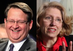 Land makes campaign case in memo