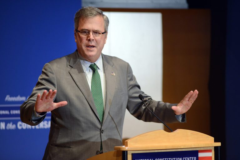 Jeb Bush brings a government-in-waiting of executive branch veterans experienced in domestic and national security policy. (Getty File Photo/William Thomas Cain)
