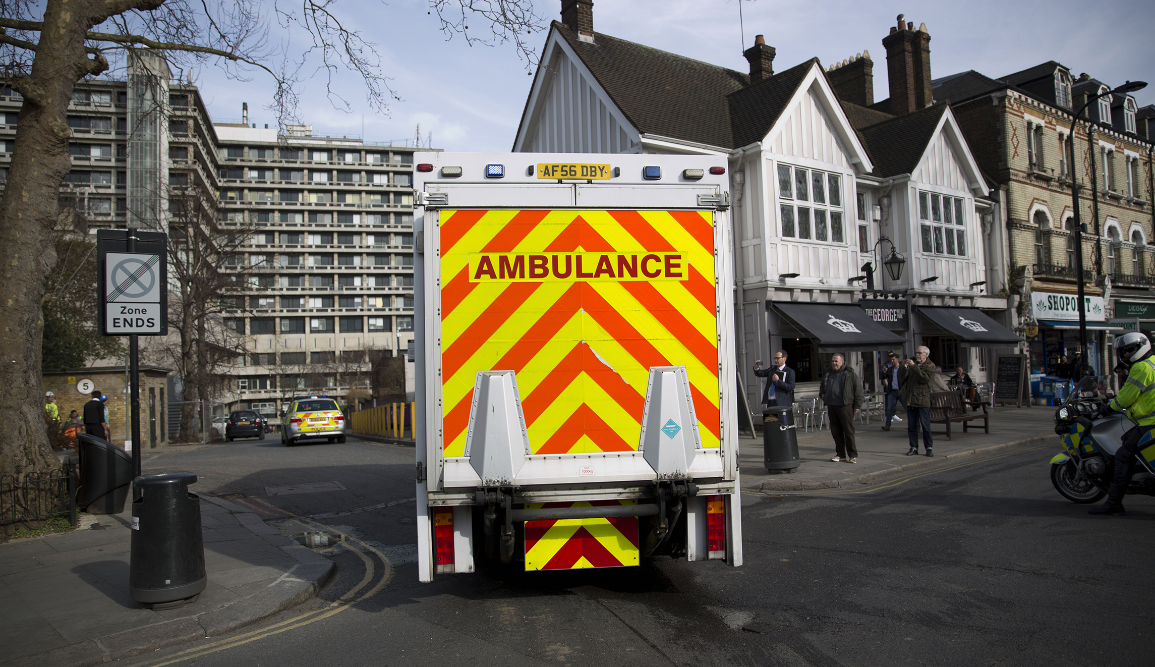 NHS in action: When you get in the ambulance, you may stay there for a while