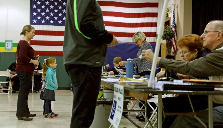 The poll from CNN/SSRS claims only 37 percent of Americans favor the Democratic Party, compared to the 44 percent who held that opinion back in March of this year. (Christian Gooden/St. Louis Post-Dispatch via AP)