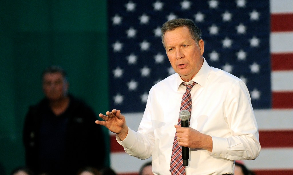 Are rivals threatened by Kasich?