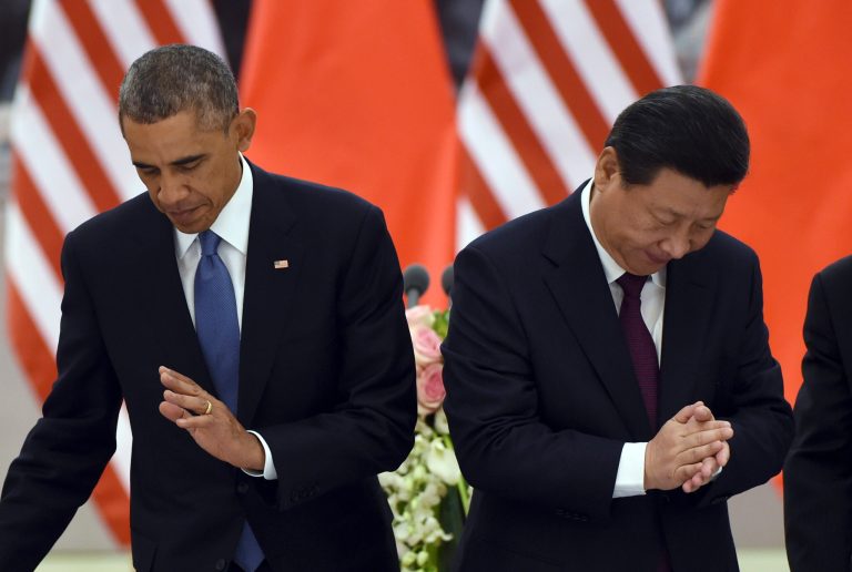 The White House holds a climate change summit with China in California Tuesday.Â (AP Photo/Greg Baker, Pool)