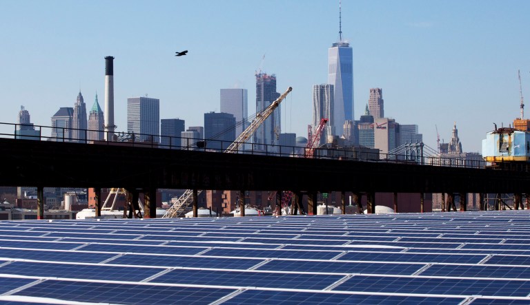 Is solar energy now suddenly affordable and reliable despite its checkered history? Up until now, it has not been able to stand on its own two feet without substantial subsidies. The authors of a two-year, taxpayer-funded study acknowledge that the answer to that question is: not quite. (AP Photo/Mark Lennihan)