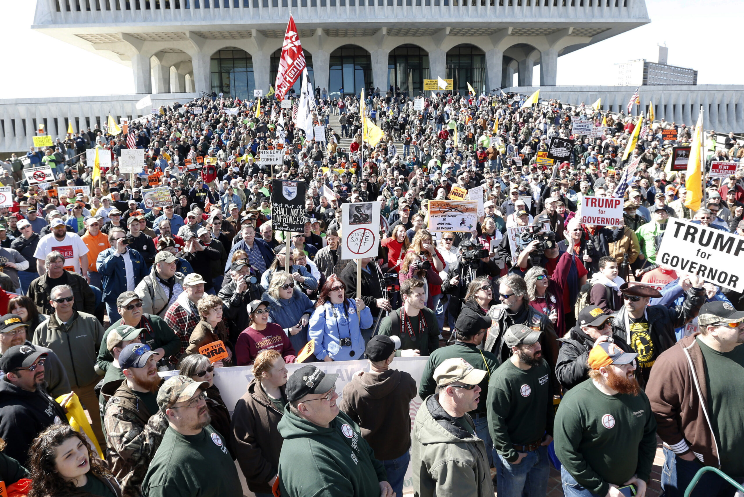 Ire over gun control lingers in upstate New York
