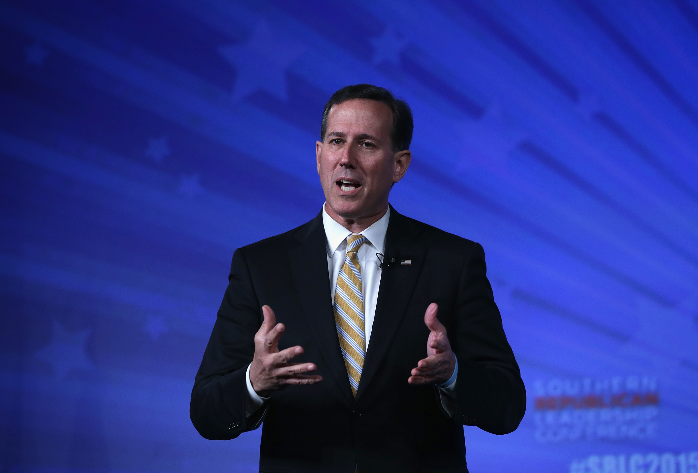 Santorum says trade deal will hurt Americans
